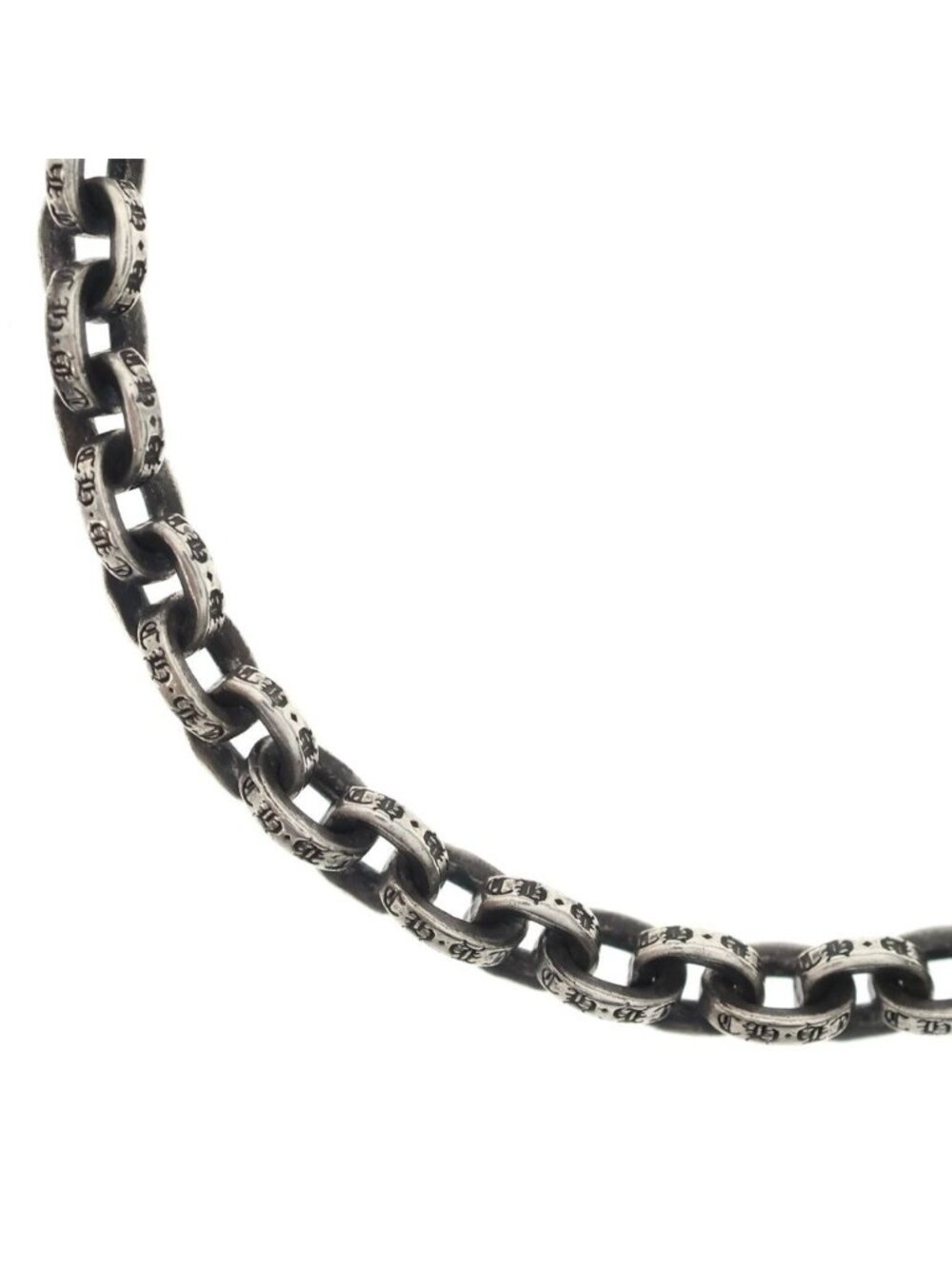 Chrome Hearts Paper Chain 20 Necklace Silver